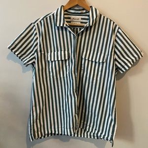 Madewell men’s button down striped shirt